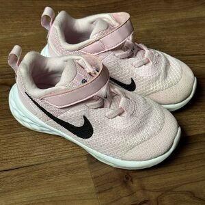 Pink Nike toddler sneakers size 9 C